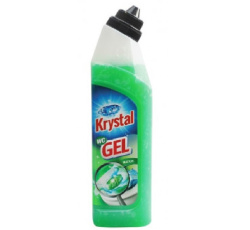 WC gel Krystal 750ml zelený