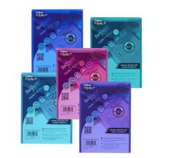 Desky s drukem A6 na výšku Electra mix barev