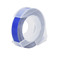 Páska DYMO S0898140 9mmx3m modrý podklad+bílý tisk/ 1 ks