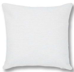 Lněný povlak na polštář 40 x 40 cm - bílá