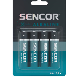 Baterie AA LR6 Sencor 4ks