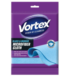 Utěrka mikrovlákno Vortex na sklo a zrcadla 1ks /E