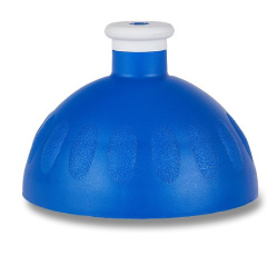 Víčko na zdravou lahev modré