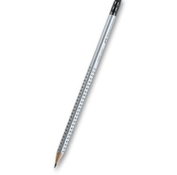 Tužka HB č.2 s gumou grafitová Faber-Castell Grip2001 /E