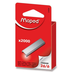 Drátky MAPED 26/6, 2000ks/E