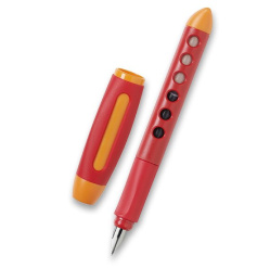 Pero bombičkové Scribolino pravák červené/E