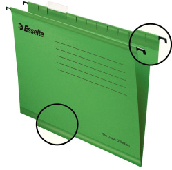 Desky závěsné A4 Esselte Pendaflex zelené /PP E