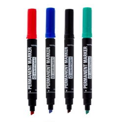 Popisovač permanentní Centropen 8576 sada 4ks/E