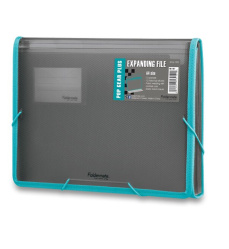 Desky s gumou 13 kapes A4 Foldermate Pop gear plus kouřová/E