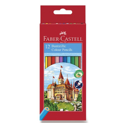 Pastelky Faber-Castell šestihranné 12ks