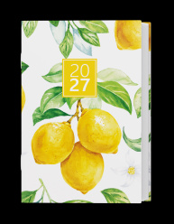 Diář 2027 čtrnáctidenní Gustav-lamino Citron
