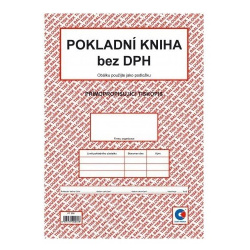 Pokladní kniha bez DPH NCR/PP /E
