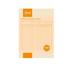 Příjemka-převodka-výdejka A4 Optys