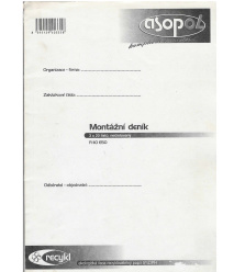 Montážní deník neprop.