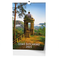 Nástěnný kalendář 2026 A3 České Švýcarsko