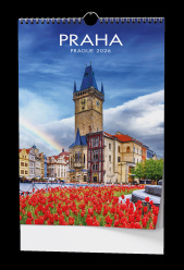 Nástěnný kalendář 2026 A3 Praha