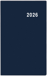 Diář 2027 čtrnáctidenní Gustav-PVC modrý
