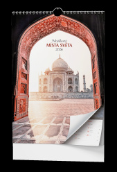 Nástěnný kalendář 2026 A3 Pohádková místa světa