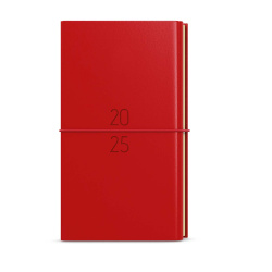 Diář 2026 týdenní Jakub-dueto červený