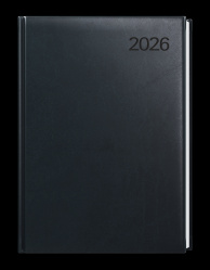 Diář 2026 denní A4 Goliáš-vivella černý