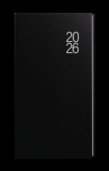 Diář 2026 týdenní kapesní Jakub-Balacron černý