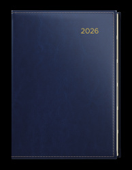 Diář 2027 týdenní A5 Oskar-premier modrý