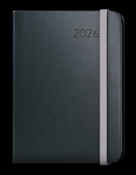 Diář 2026 týdenní A5 Zoro-Flexi černý