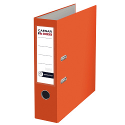 Pořadač A4 8 cm páka CAESAR OFFICE IMPERATOR PP oranžová/E