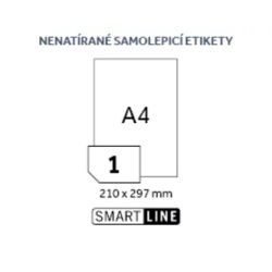 Etikety na archu A4 210x297 Labels 100listů balení /o