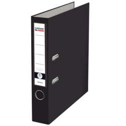 Pořadač A4 5 cm páka CAESAR OFFICE IMPERATOR PP černá /E