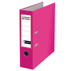 Pořadač A4 8,0 cm páka CAESAR OFFICE IMPERATOR PP růžový /E