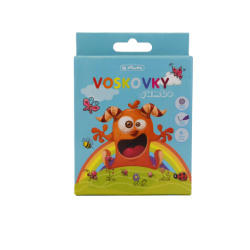 Voskovky Jumbo příšerky 6ks