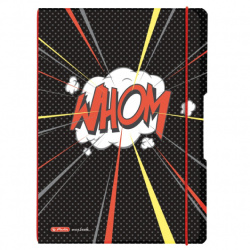 Sešit A4 linka 40listů + čtvereček 40listů Flexi Comic