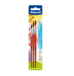 Štětce sada 4,6,8, kulaté