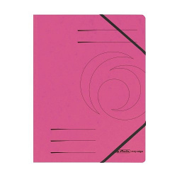 Desky s gumou A4 růžové prešpánové