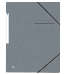 Desky s gumou A4 Oxford šedé