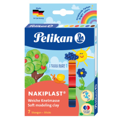 Modelína Pelikan Nakiplast 7 barev /E