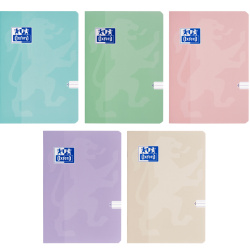 Sešit A5 dvojitě linkovaný 16 listů Oxford Touch Pastel mix /o