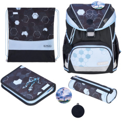 Školní aktovka Herlitz UltraLight+XL fotbal