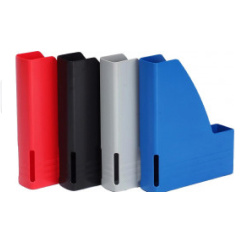 Stojan na katalogy zkosený PVC šedý