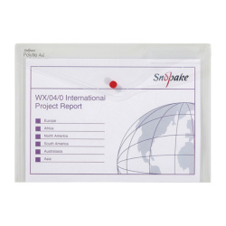 Desky s drukem A4 Snopake čiré