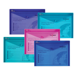 Desky s drukem A4 Snopake Electra mix barev /O