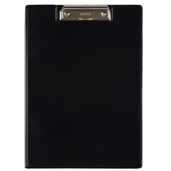 Desky s klipem A4 dvojdeska PVC černá /O
