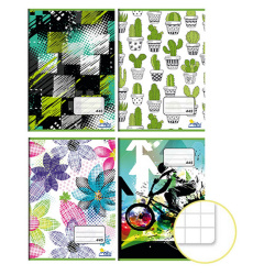 Sešit 445 A4 čtvereček 40 listů /E