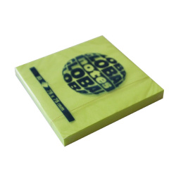 Bloček samol. 75x75/80 neon.zelený