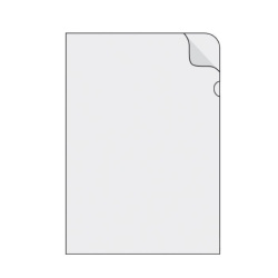 Obal L A5 120mic hladký