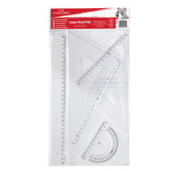 Pravítka sada Concorde 4ks /E