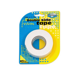 Lepící páska oboustr. 19mmx1,5m pěnová