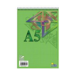 Blok A5 70 listů horní spirála