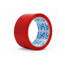 Lepící páska PP 48mmx66m červená/E